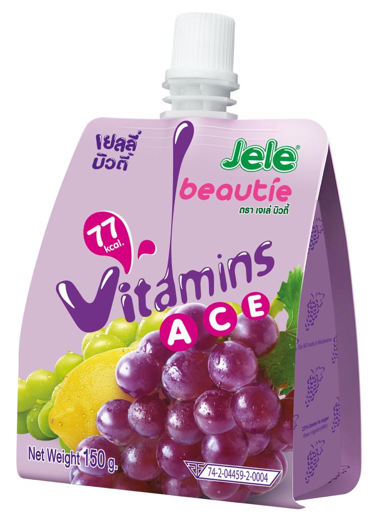 Jele Beautie Vitamins A.C.E. | Grapes 150 GM