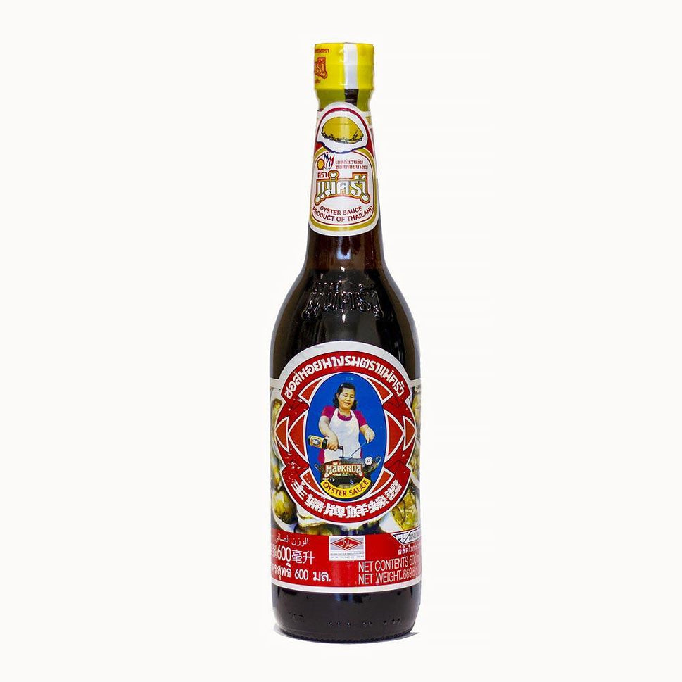 Maekrua Oyster Sauce Bottle, 600 ml