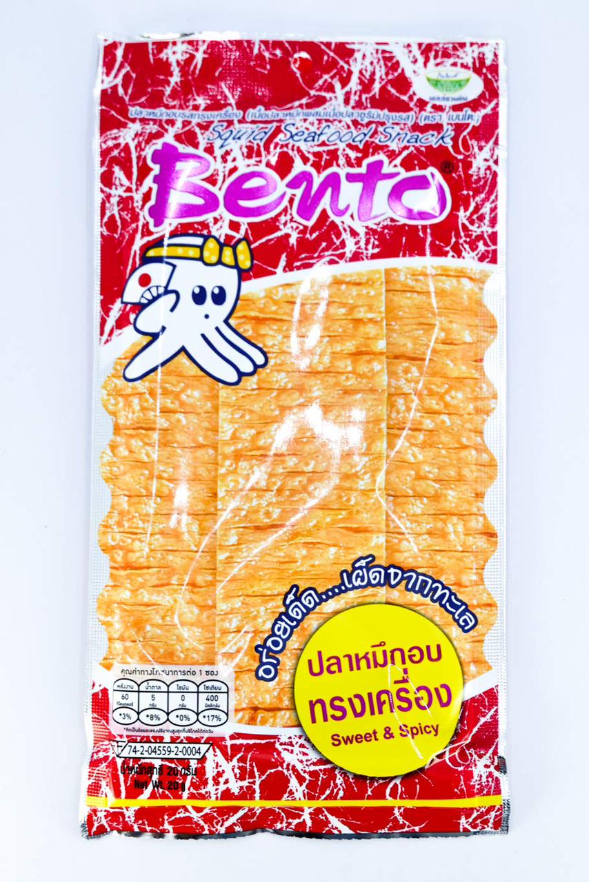 Bento Sweet & Spicy Flavor Squid Seafood Snack